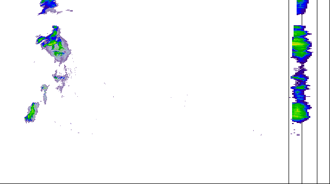 Meteoradar - aktuální srážky 2026-07-31 01:00:00