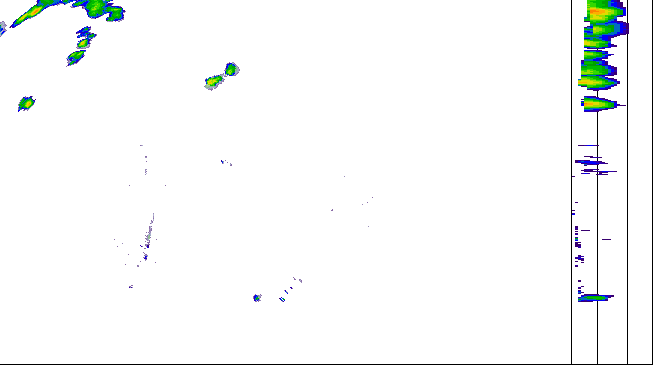 Meteoradar - aktuální srážky 2026-07-31 14:30:00