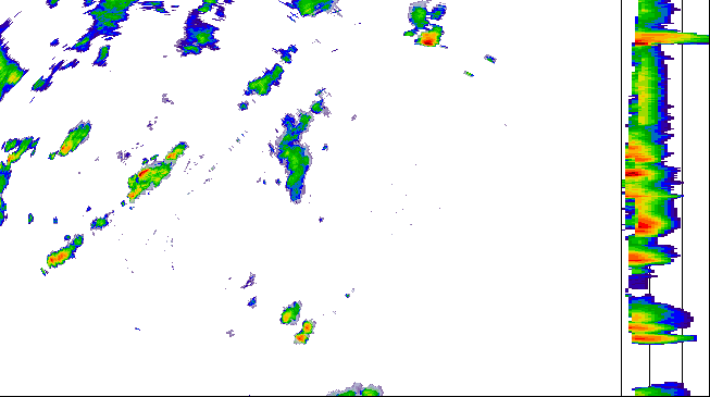 Meteoradar - aktuální srážky 2026-08-01 15:00:00