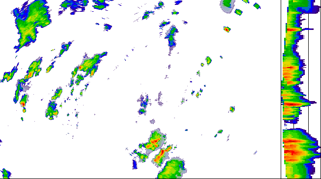 Meteoradar - aktuální srážky 2026-08-01 16:30:00