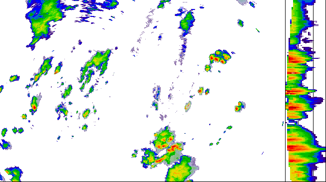 Meteoradar - aktuální srážky 2026-08-01 17:00:00