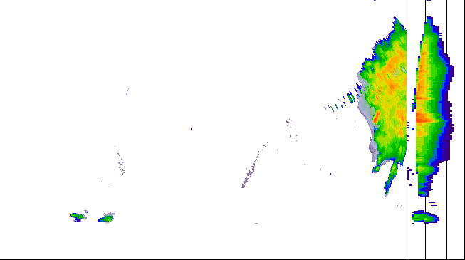 Meteoradar - aktuální srážky 2026-08-01 23:45:00