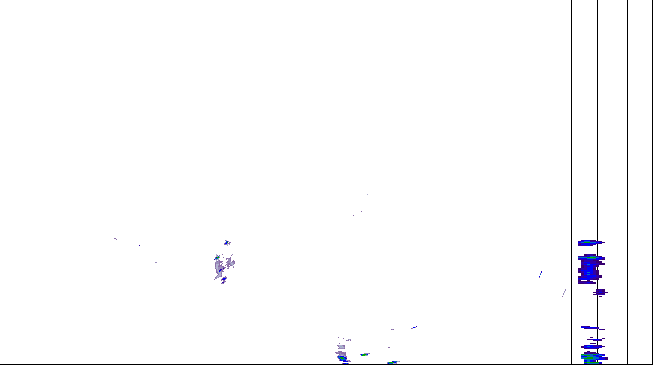 Meteoradar - aktuální srážky 2026-08-02 12:45:00