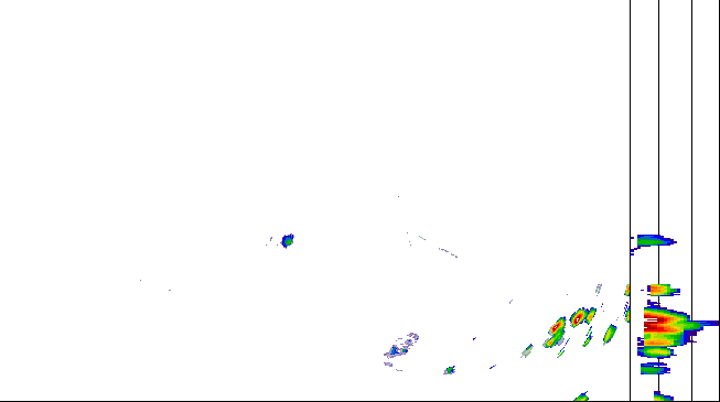 Meteoradar - aktuální srážky 2026-08-02 14:30:00