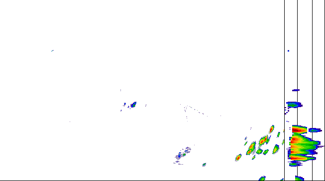 Meteoradar - aktuální srážky 2026-08-02 14:45:00