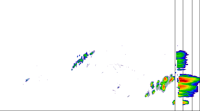 Meteoradar - aktuální srážky 2026-08-02 15:45:00