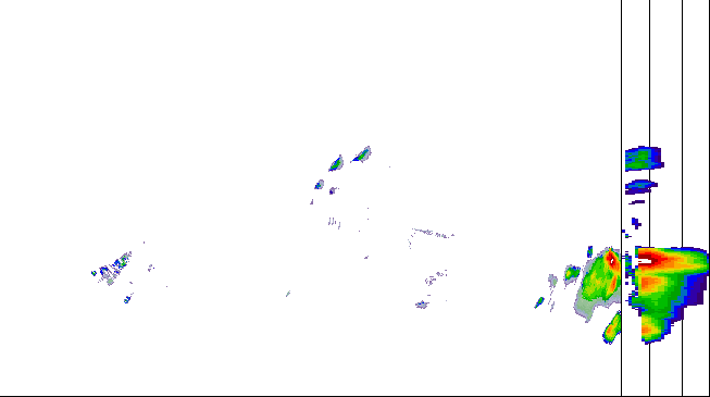 Meteoradar - aktuální srážky 2026-08-02 16:45:00