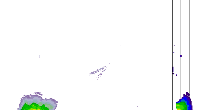Meteoradar - aktuální srážky 2026-08-02 23:15:00