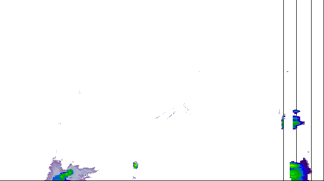 Meteoradar - aktuální srážky 2026-08-03 00:30:00