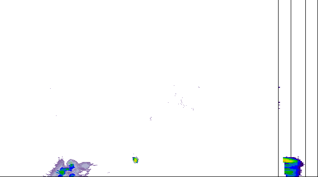 Meteoradar - aktuální srážky 2026-08-03 01:00:00