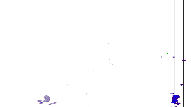 Meteoradar - aktuální srážky 2026-08-03 02:00:00