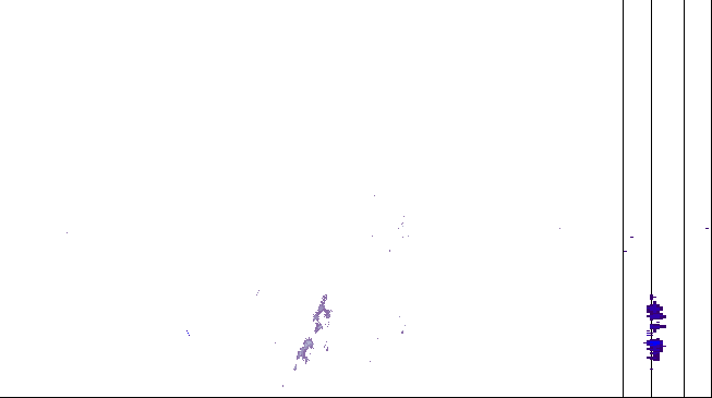 Meteoradar - aktuální srážky 2026-08-03 12:30:00