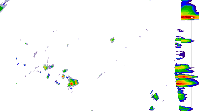 Meteoradar - aktuální srážky 2026-08-03 17:45:00