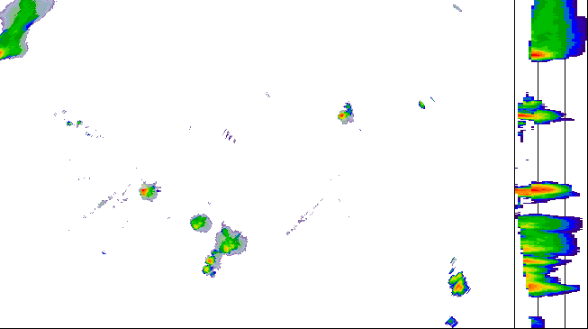 Meteoradar - aktuální srážky 2026-08-03 18:30:00