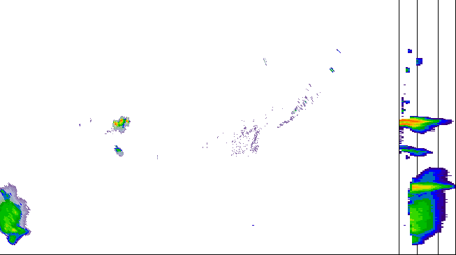 Meteoradar - aktuální srážky 2026-08-03 22:30:00