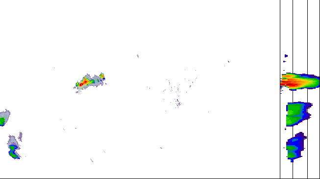 Meteoradar - aktuální srážky 2026-08-03 23:30:00