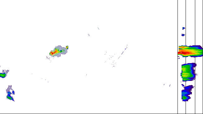 Meteoradar - aktuální srážky 2026-08-03 23:45:00