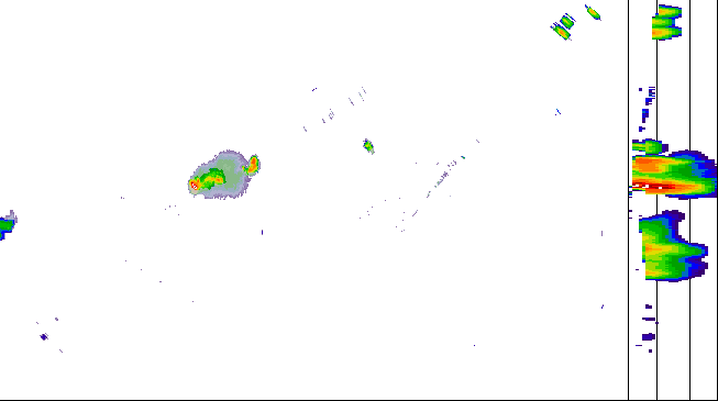 Meteoradar - aktuální srážky 2026-08-04 00:15:00
