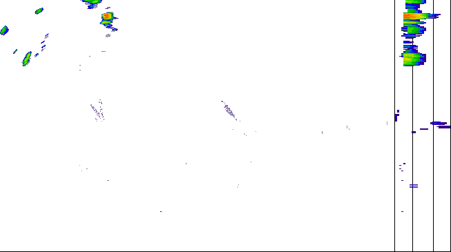 Meteoradar - aktuální srážky 2026-08-04 09:45:00