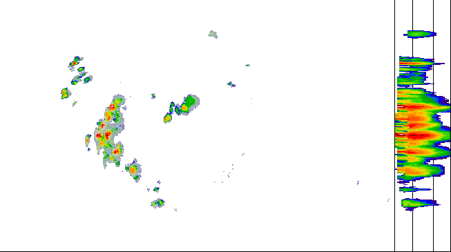 Meteoradar - aktuální srážky 2026-08-04 15:00:00