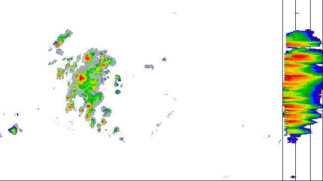 Meteoradar - aktuální srážky 2026-08-04 16:15:00