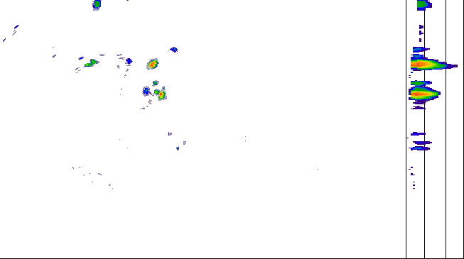 Meteoradar - aktuální srážky 2026-08-05 08:30:00