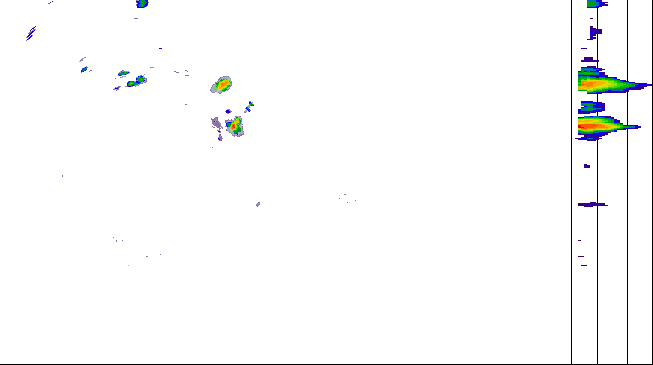 Meteoradar - aktuální srážky 2026-08-05 08:45:00