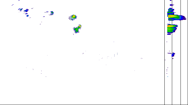Meteoradar - aktuální srážky 2026-08-05 09:45:00