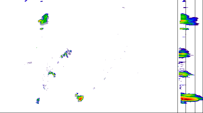 Meteoradar - aktuální srážky 2026-08-05 14:15:00