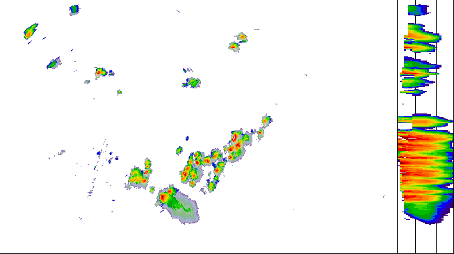 Meteoradar - aktuální srážky 2026-08-05 16:30:00