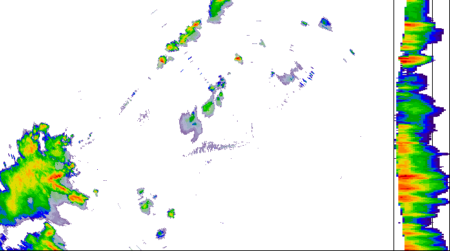 Meteoradar - aktuální srážky 2026-08-06 01:15:00
