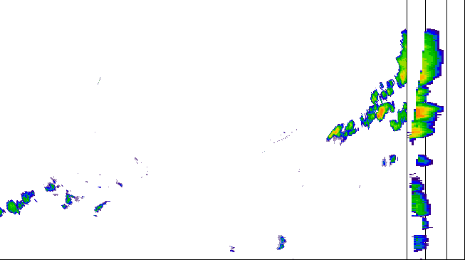 Meteoradar - aktuální srážky 2026-08-07 09:15:00