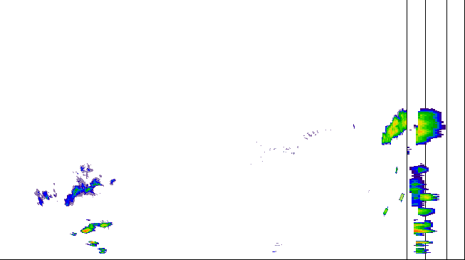 Meteoradar - aktuální srážky 2026-08-07 12:15:00