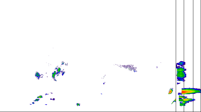 Meteoradar - aktuální srážky 2026-08-07 14:30:00