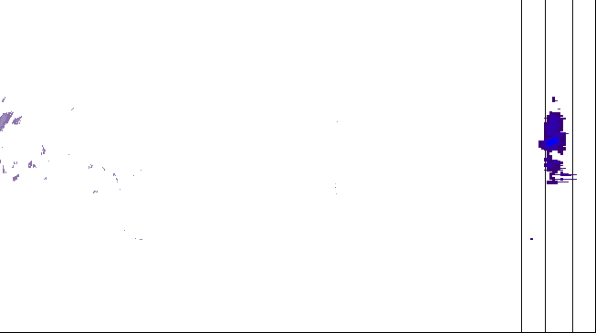 Meteoradar - aktuální srážky 2026-08-09 16:45:00