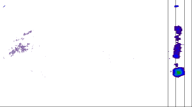 Meteoradar - aktuální srážky 2026-08-09 18:15:00