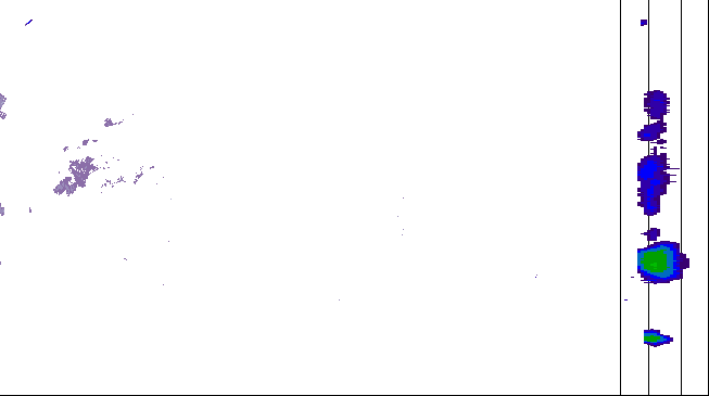 Meteoradar - aktuální srážky 2026-08-09 18:30:00