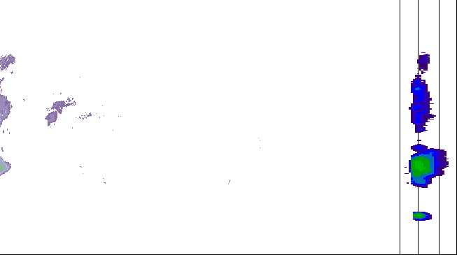 Meteoradar - aktuální srážky 2026-08-09 18:45:00