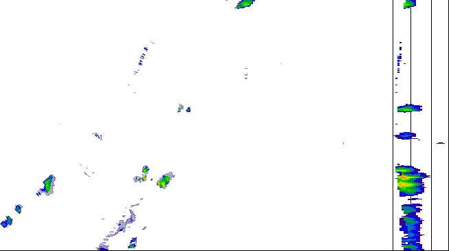 Meteoradar - aktuální srážky 2026-08-10 06:45:00