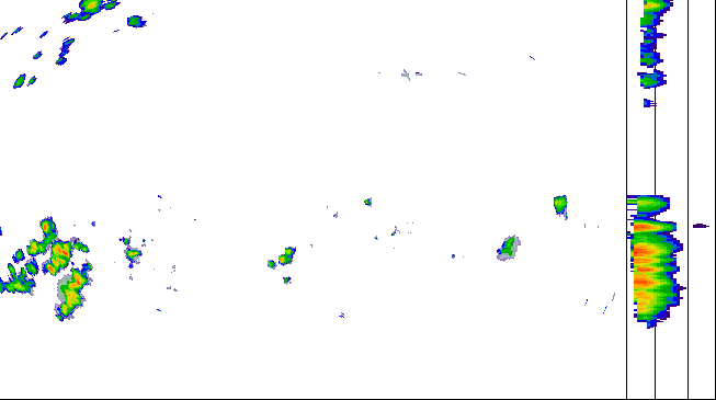 Meteoradar - aktuální srážky 2026-08-10 15:45:00