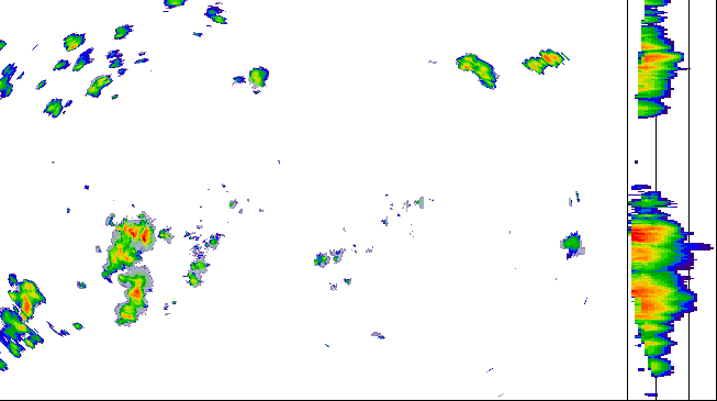 Meteoradar - aktuální srážky 2026-08-10 17:00:00
