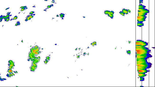 Meteoradar - aktuální srážky 2026-08-10 17:30:00