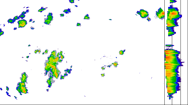 Meteoradar - aktuální srážky 2026-08-10 18:15:00