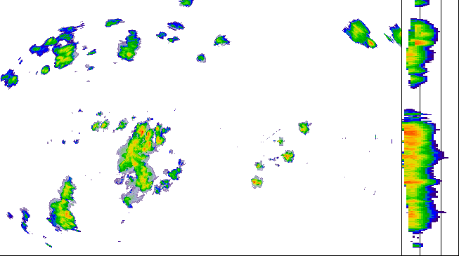 Meteoradar - aktuální srážky 2026-08-10 18:30:00