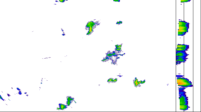 Meteoradar - aktuální srážky 2026-08-10 21:45:00