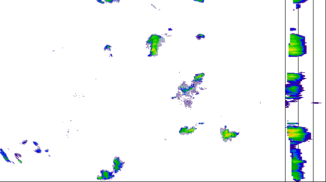 Meteoradar - aktuální srážky 2026-08-10 22:00:00