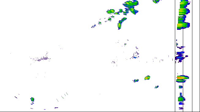 Meteoradar - aktuální srážky 2026-08-10 23:30:00