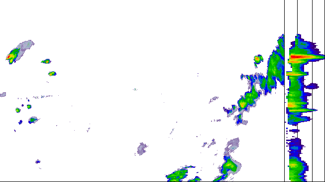 Meteoradar - aktuální srážky 2026-08-16 19:00:00