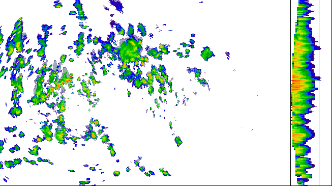 Meteoradar - aktuální srážky 2026-06-11 11:00:00