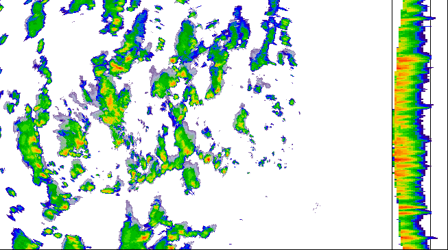 Meteoradar - aktuální srážky 2026-06-11 15:00:00